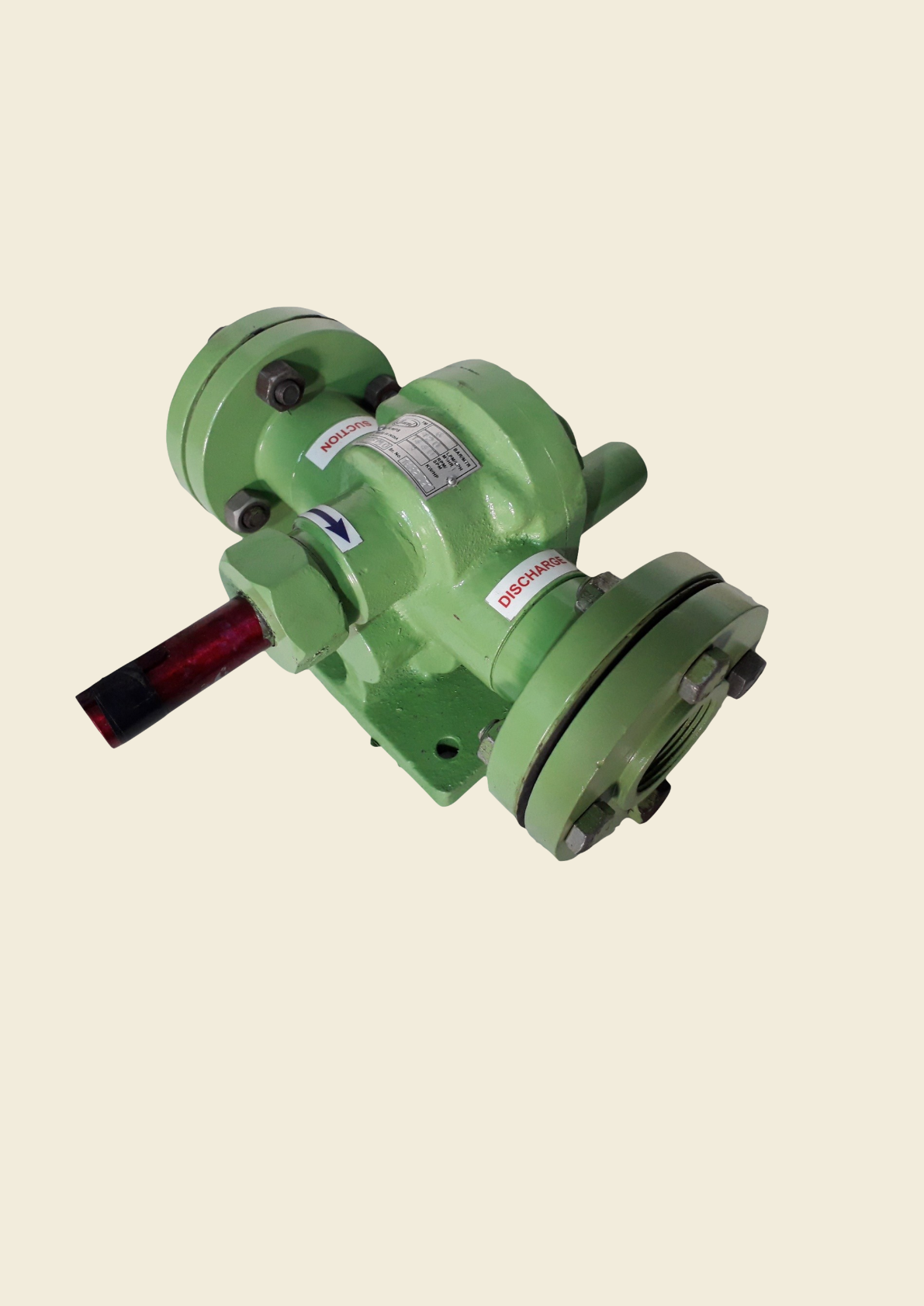 Gear Pump - Export Quality - Flanged End