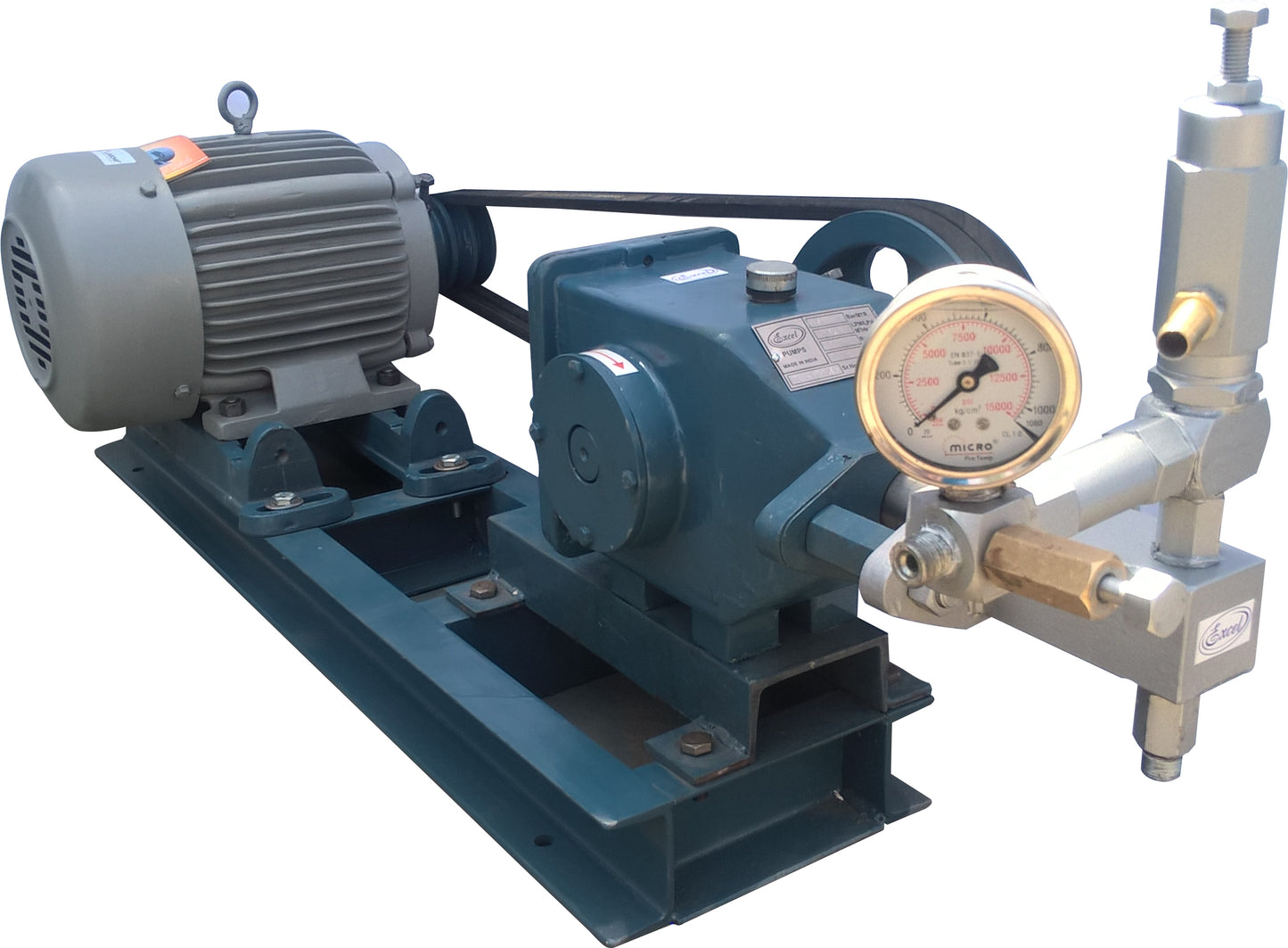 Power Driven Hydro-Test Pumps: Single Plunger Pump - 200 Bar to 1000 Bar