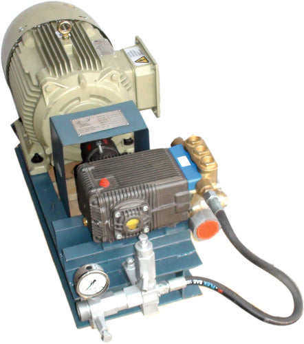 Power Driven Hydro-Test Pumps: Triplex Plunger Pump - Couple Drive - Forged Brass Head