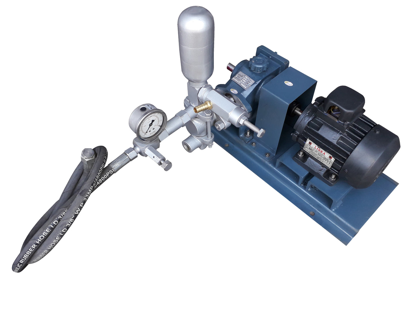 Power Driven Hydro-Test Pumps: Single Plunger Pump - Couple Drive