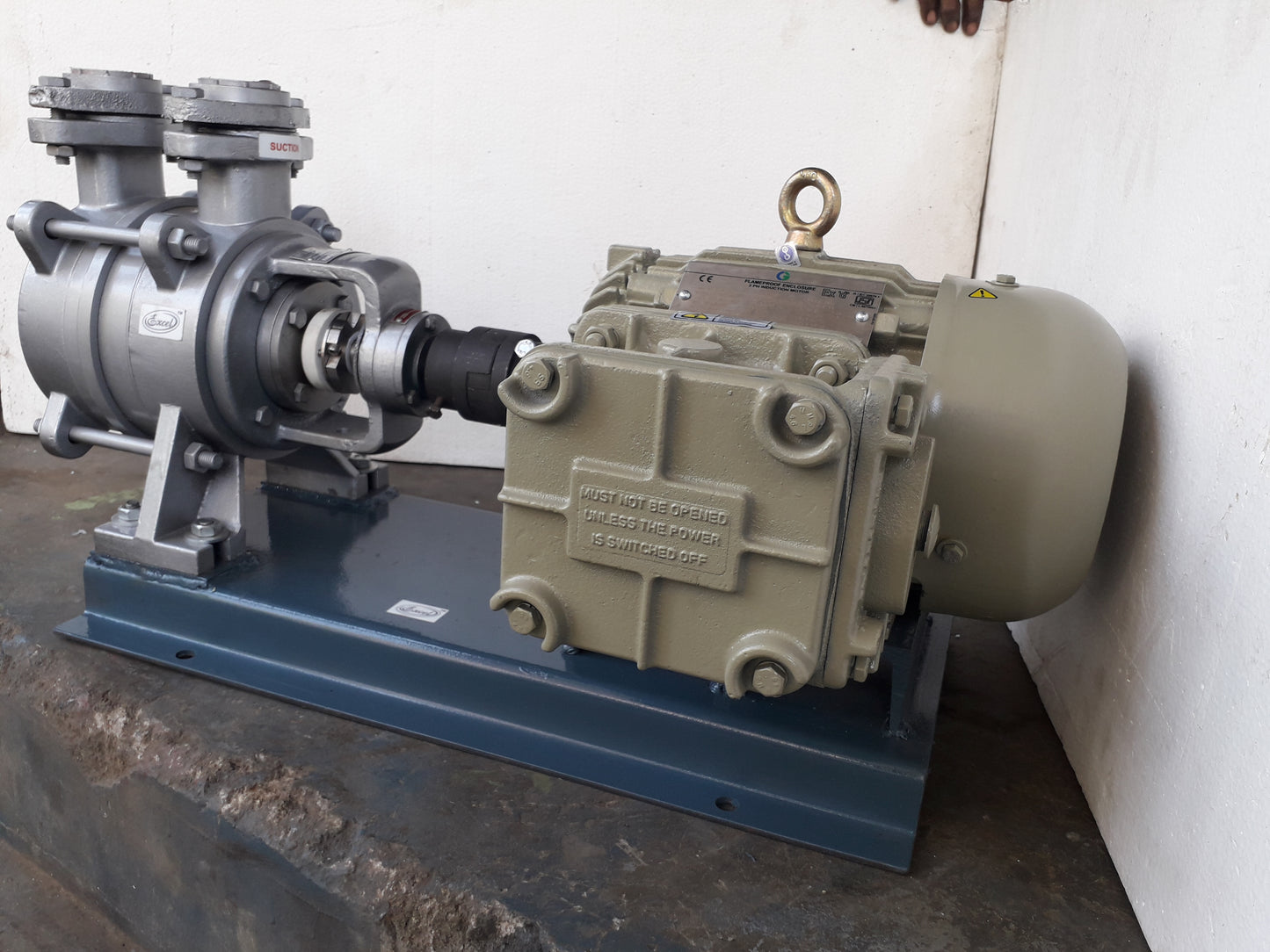 Stainless Steel Centripetal Self Priming Pump with FLP Electric Motor
