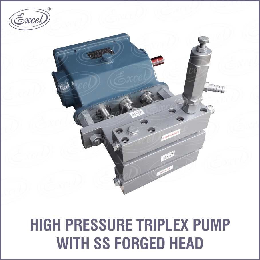 Triplex Plunger Pumps for Anti-Corrosion Duty, Pipeline Test