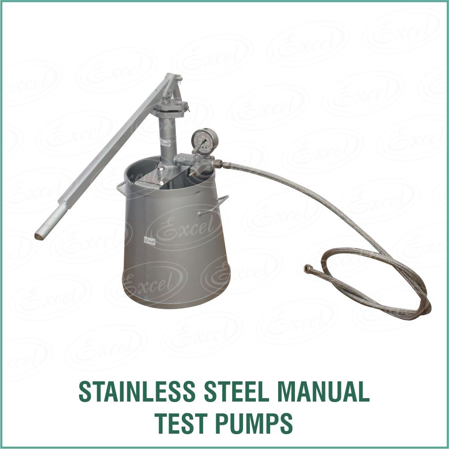 Stainless Steel Pumps - Manual Test Pumps