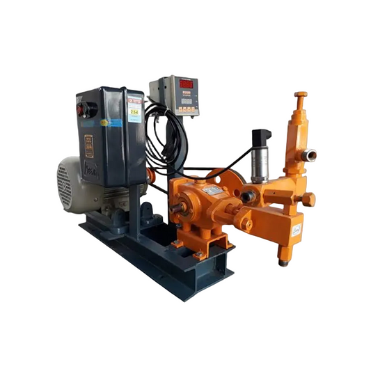 Power Driven Hydro-Test Pumps: Single Plunger Pump - Auto Shut Off Type
