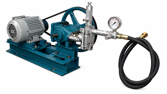 Power Driven Hydro-Test Pumps: Duplex Plunger Pump