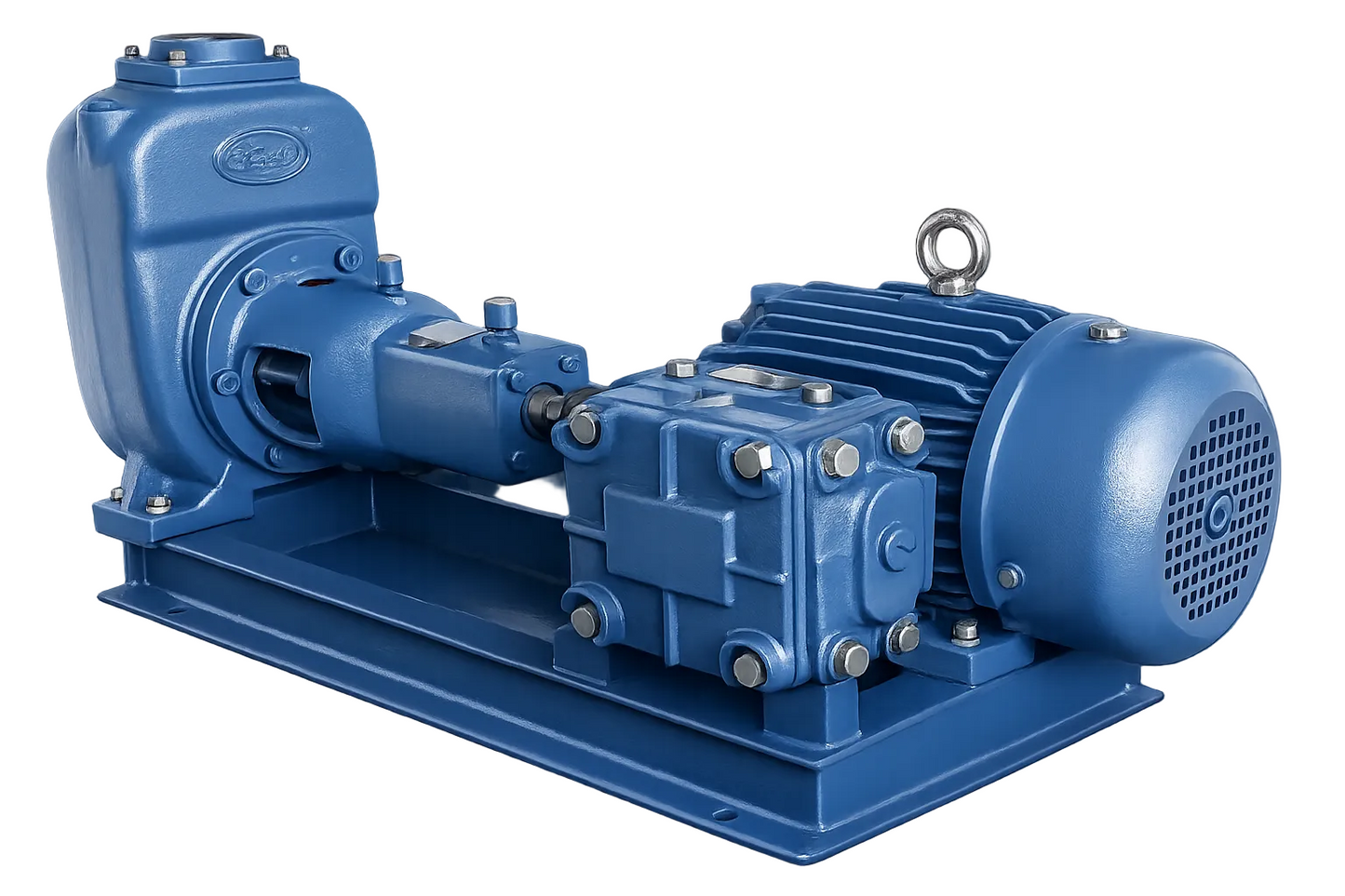 Self-Priming Mud Pumps: Cast Iron, Long Coupled