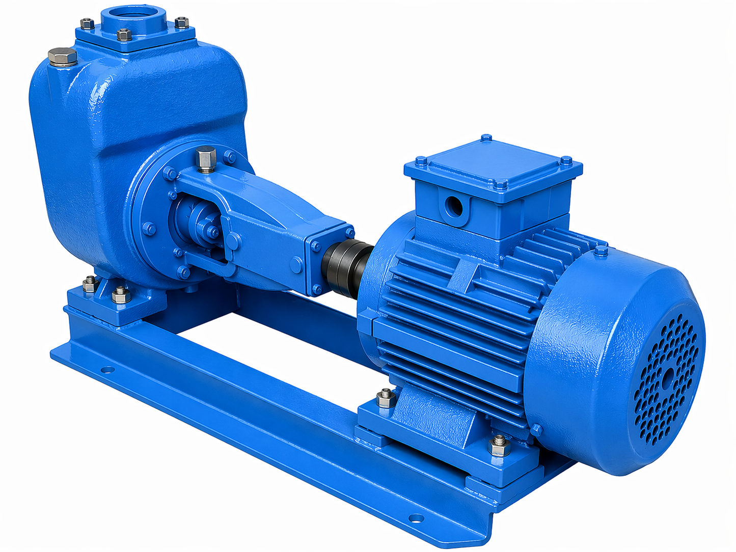 Self-Priming Mud Pumps: Cast Iron, Long Coupled