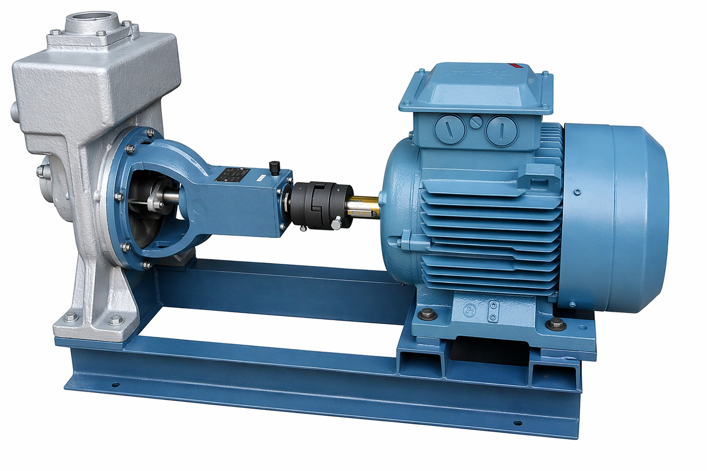 Self Priming Mud Pumps: Stainless Steel, Long Coupled