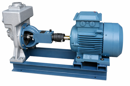 Self Priming Mud Pumps: Stainless Steel, Long Coupled