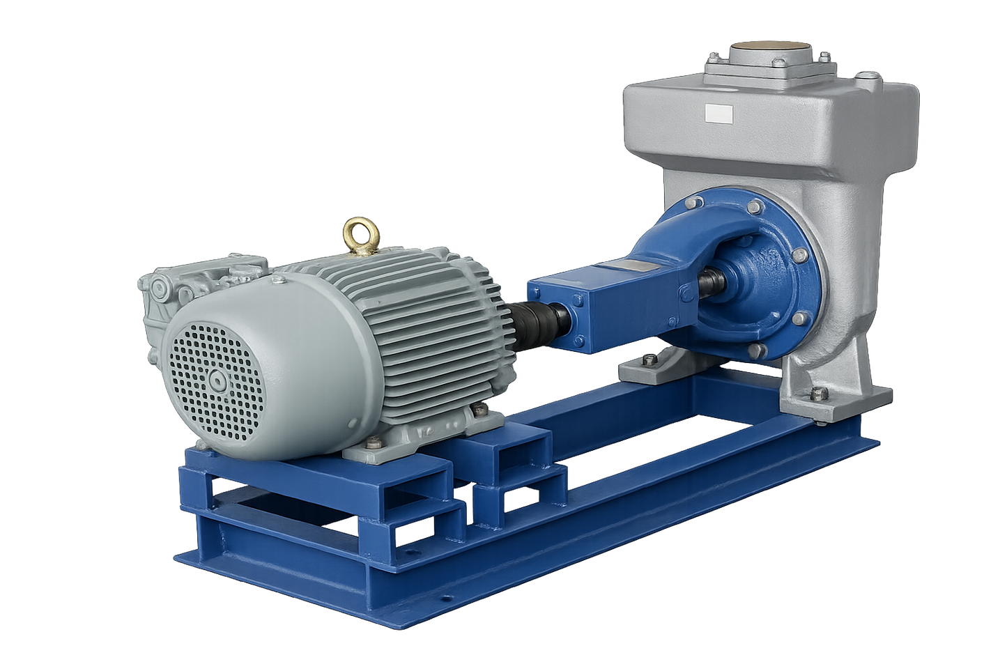 Self Priming Mud Pumps: Stainless Steel, Long Coupled