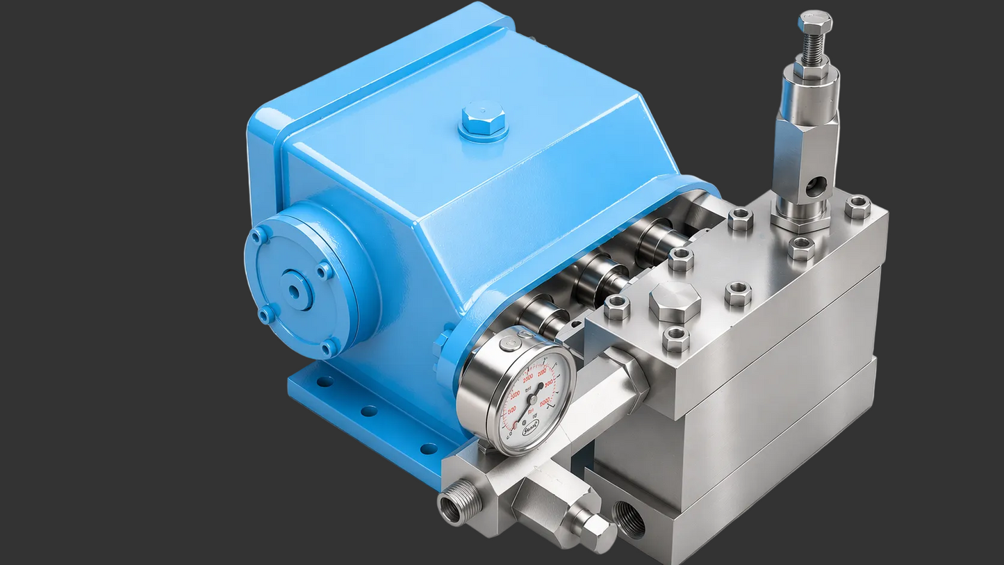 Triplex Plunger Pumps: Stainless Steel - 310 Bar