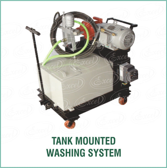 Jetting Pump with Spray Gun, Tank, Trolley and Starter